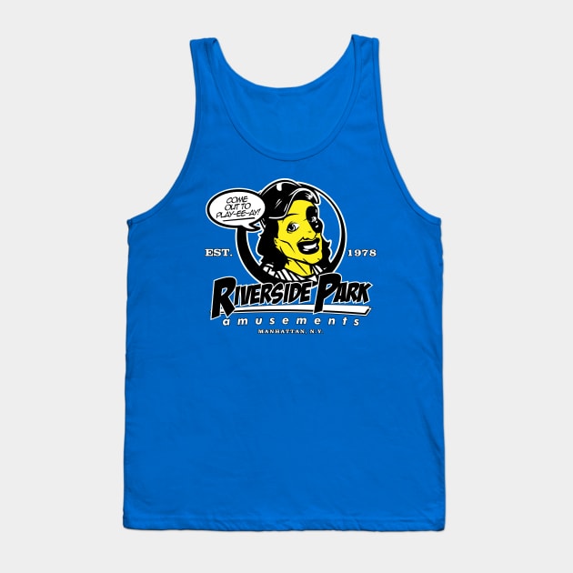 Riverside Park Amusements (black) Tank Top by boltfromtheblue